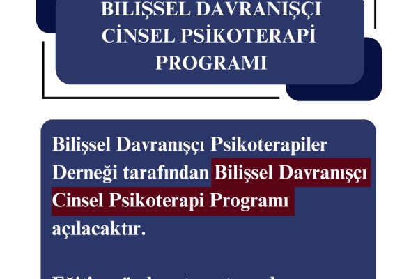 Bilişsel Davranışçı Cinsel Psikoterapi Programı